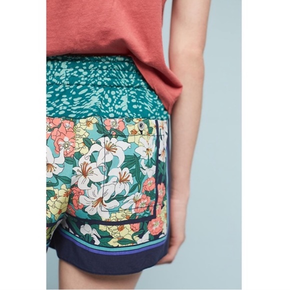 Anthropologie Hei Hei Lotus Athleisure Shorts Boho - Picture 2 of 12
